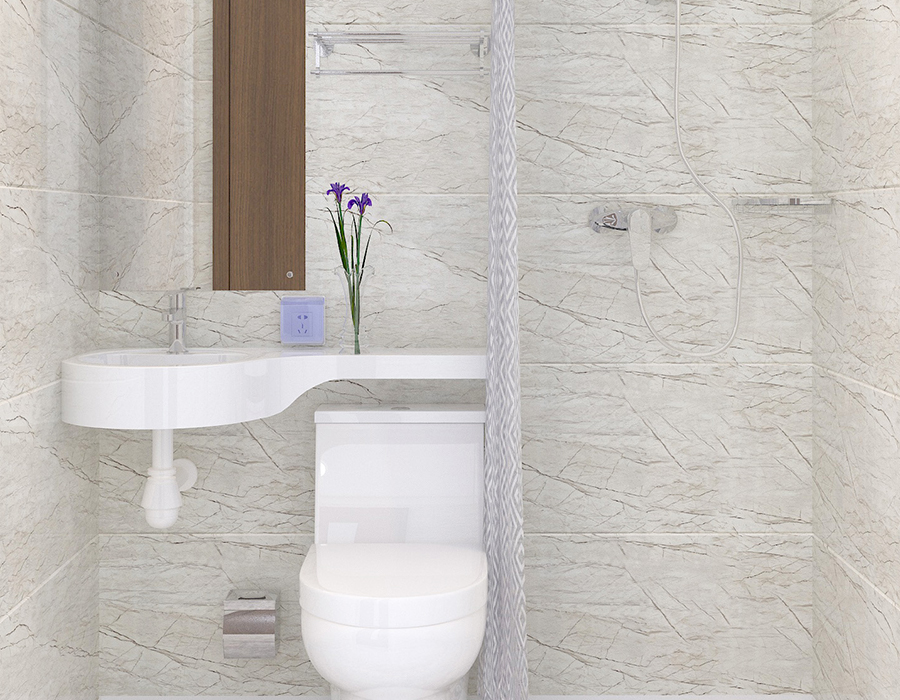 Modular Integrated Bathroom for Nursing Homes
