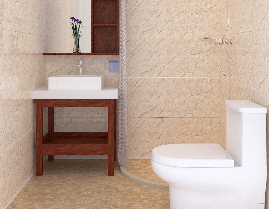 Quick-Install Modular Bathroom Featuring PEC Resin Fiber Inner Panels