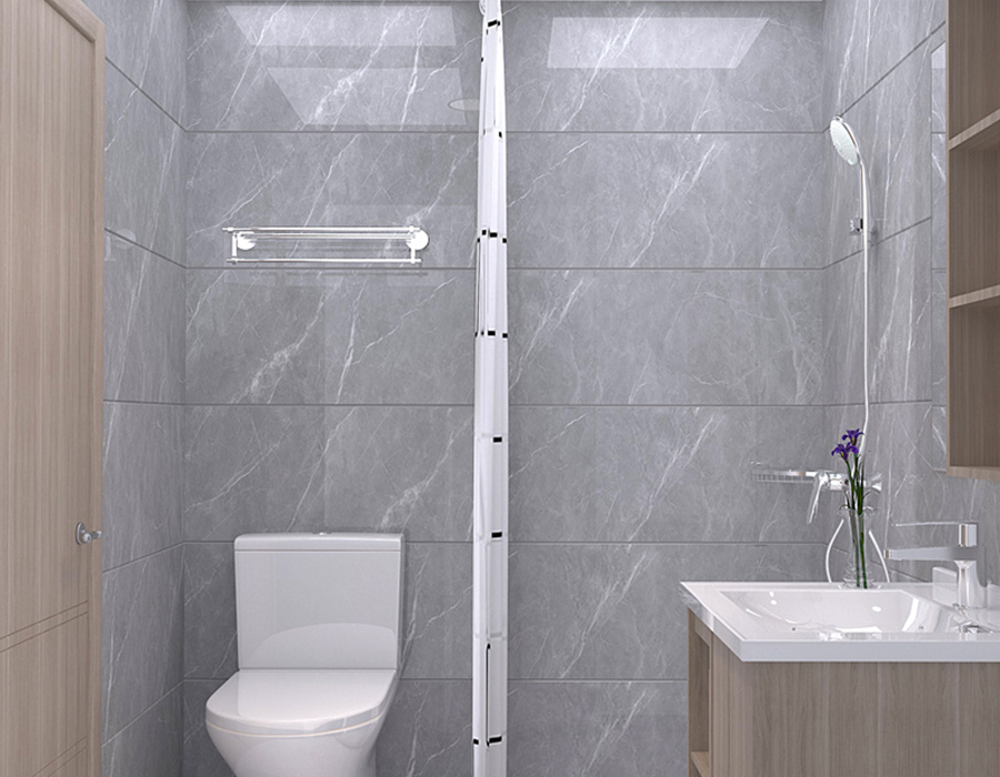 PEC Resin Fiber Panel Integrated Apartment Bathroom Unit