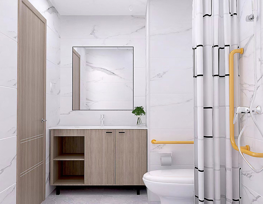 All-Panel PEC Resin Fiber Modular Bathroom