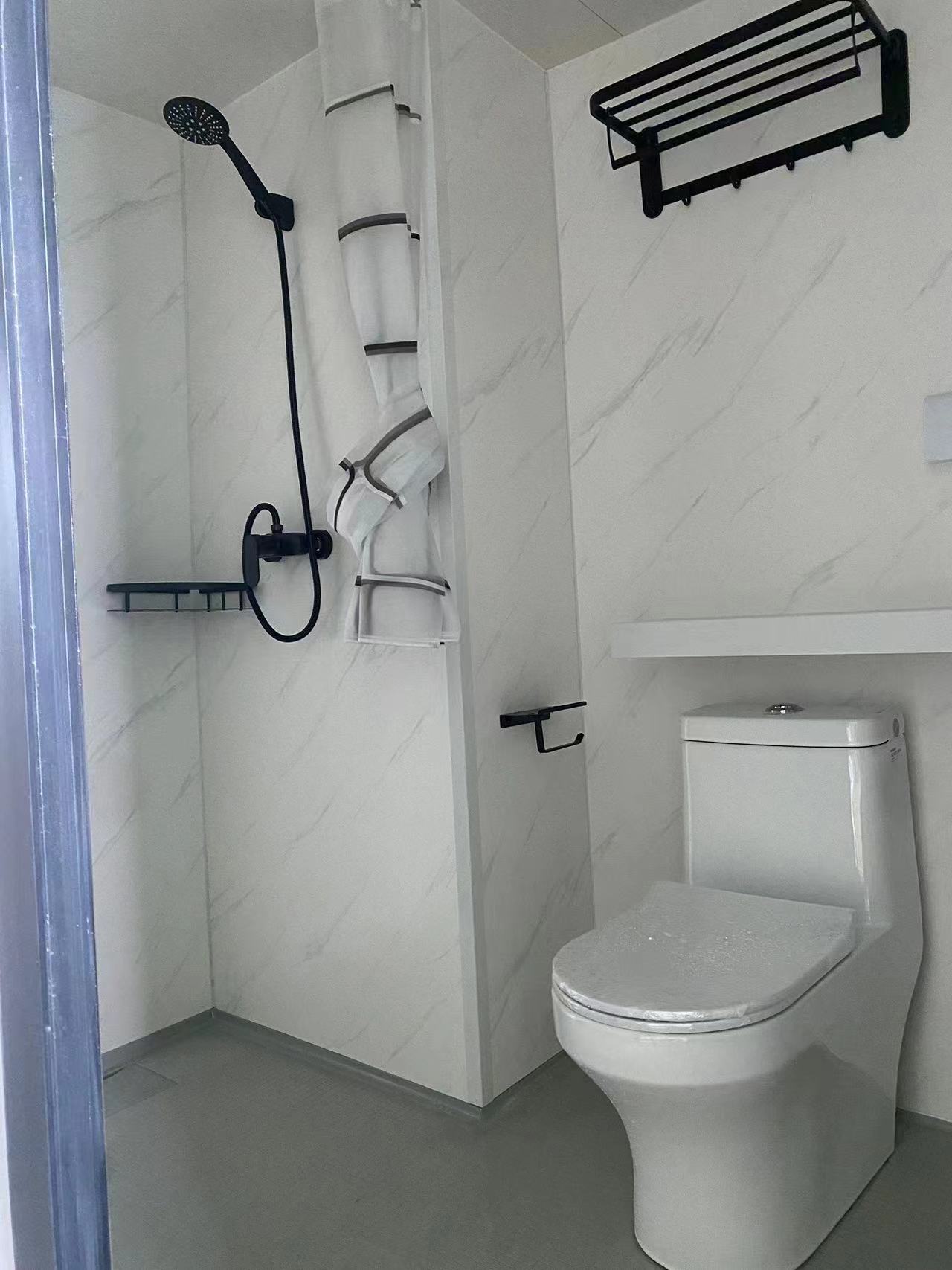 Completed bathroom interior view 2