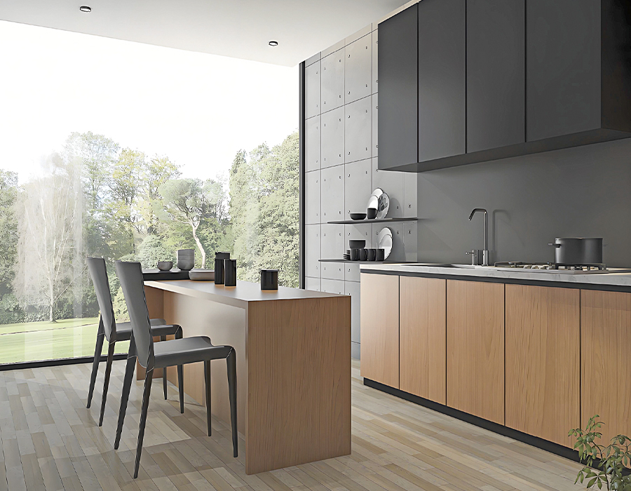 Calcium Silicate Prefab Integrated Kitchen