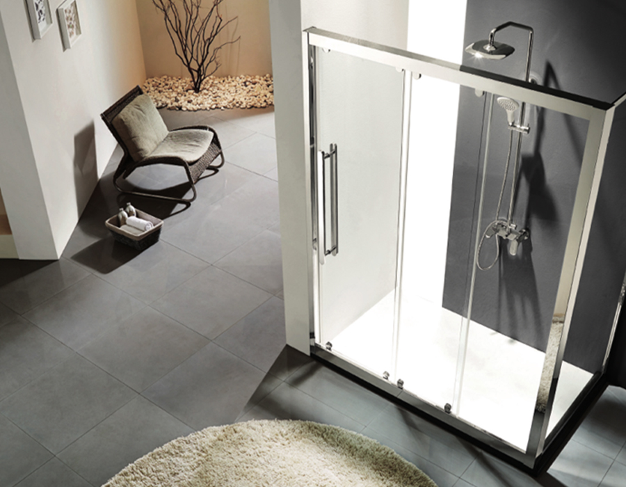 Metal Frame Simple Prefab Shower Room/Shower Partition Room