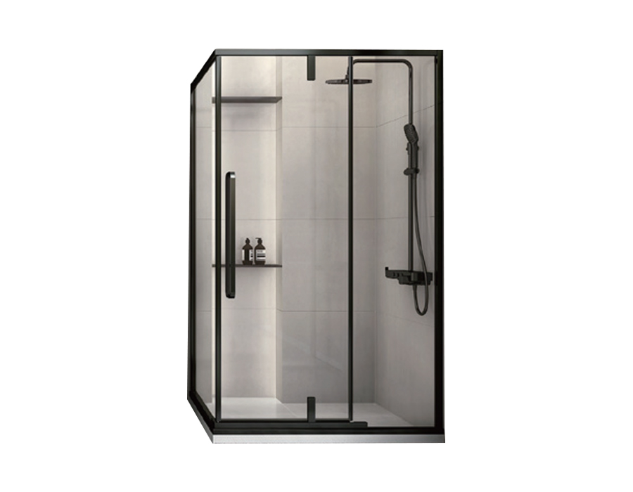 Metal Frame Simple Prefab Shower Room/Shower Partition Room