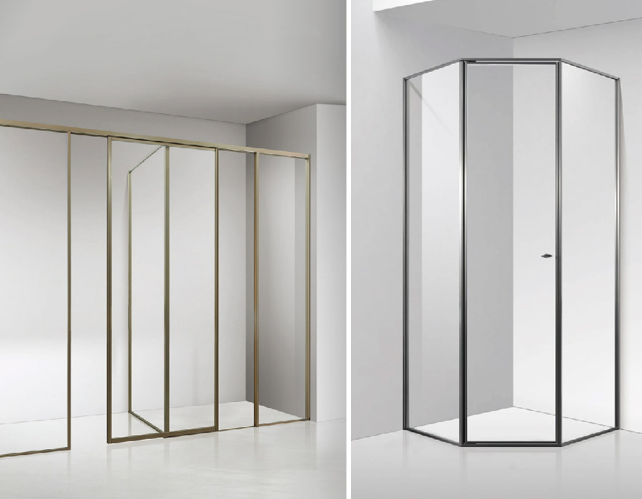 Metal Frame Simple Prefab Shower Room/Shower Partition Room