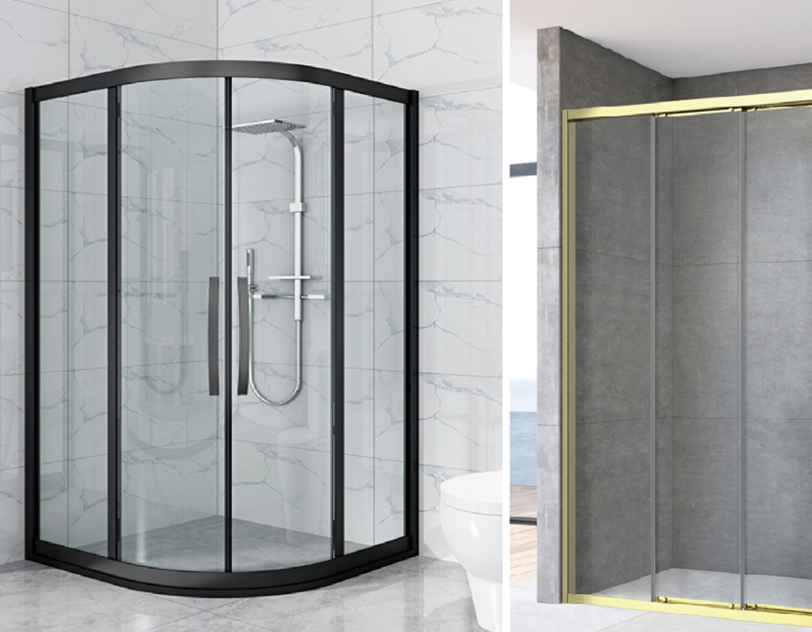 Metal Frame Simple Prefab Shower Room/Shower Partition Room