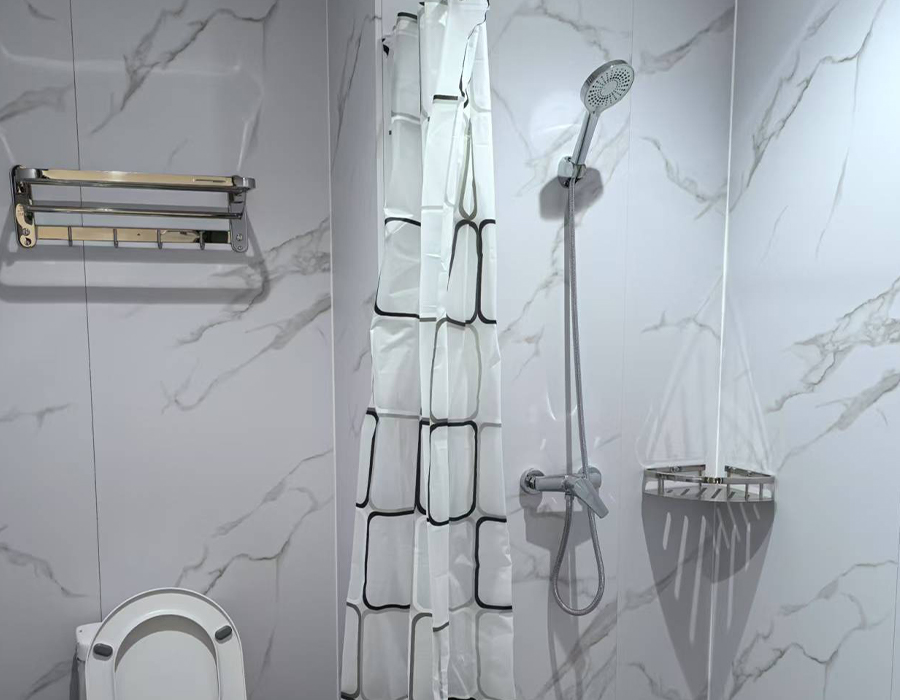 PEC Wall Board Vertical Prefab Integrated Bathroom